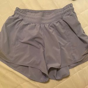Lululemon lavender shorts, size 4, 4 inch